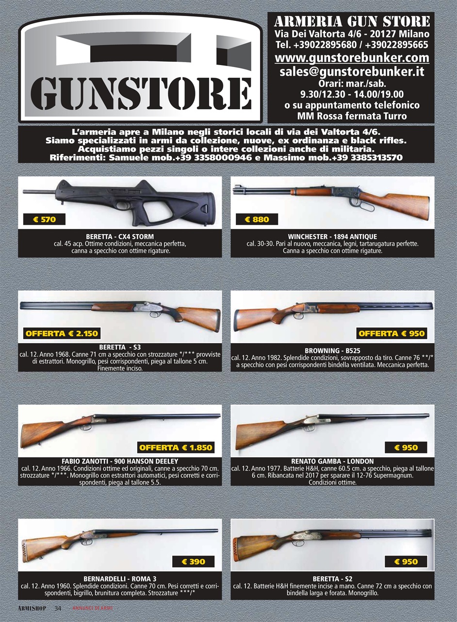 ARMI SHOP Preview Pages