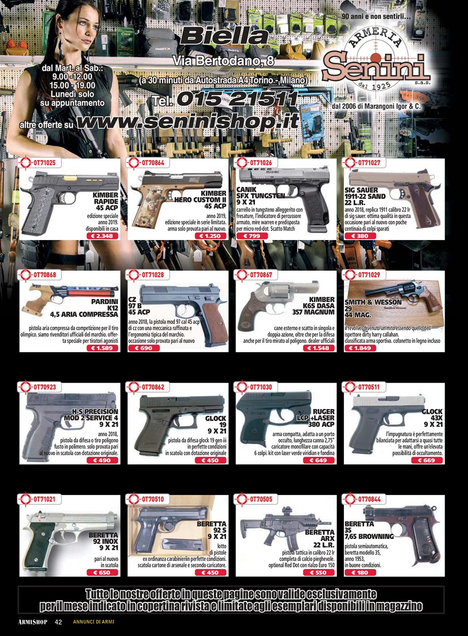 ARMI SHOP Preview Pages
