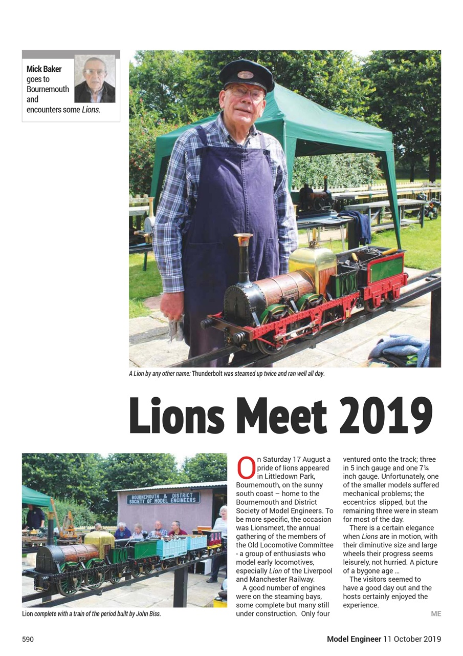 Model Engineer Preview Pages