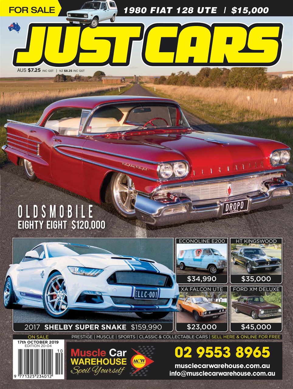 JUST CARS Preview Pages