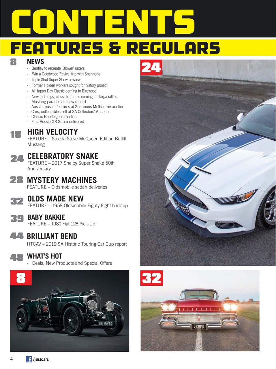 JUST CARS Preview Pages