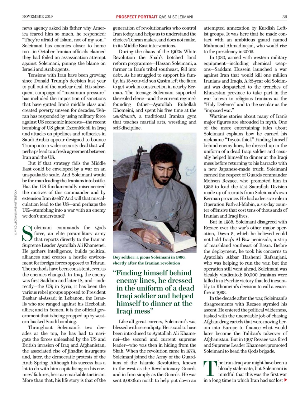 Prospect Magazine Preview Pages