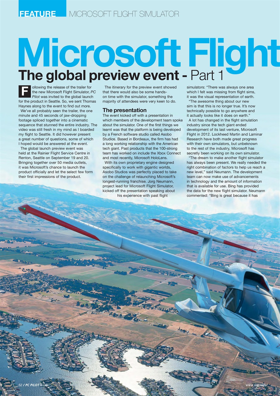 PC Pilot Preview Pages