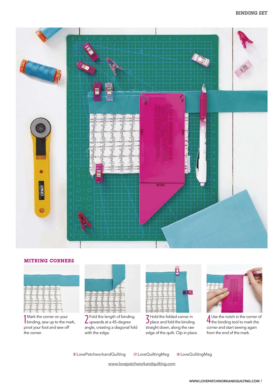 Love Patchwork & Quilting Preview Pages