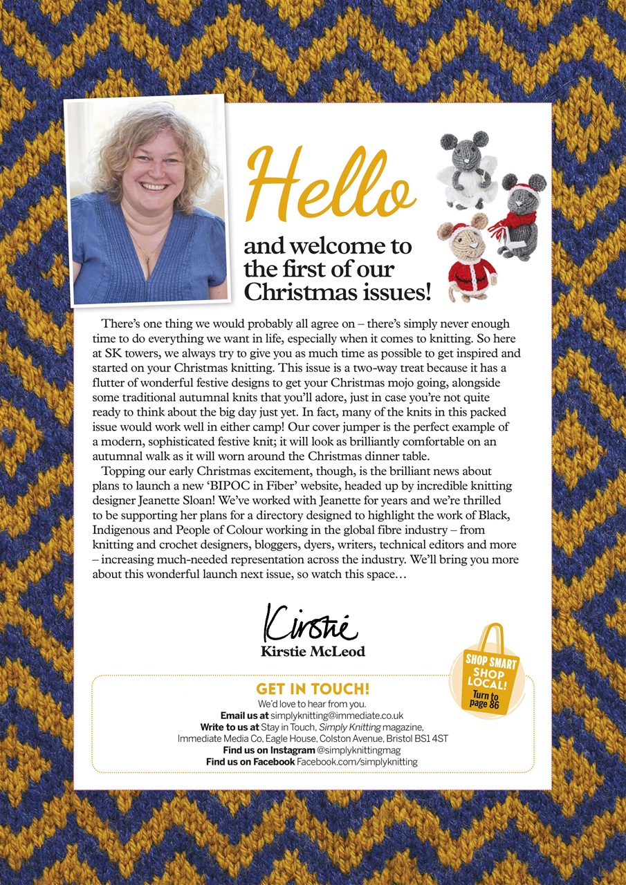 Simply Knitting Preview Pages