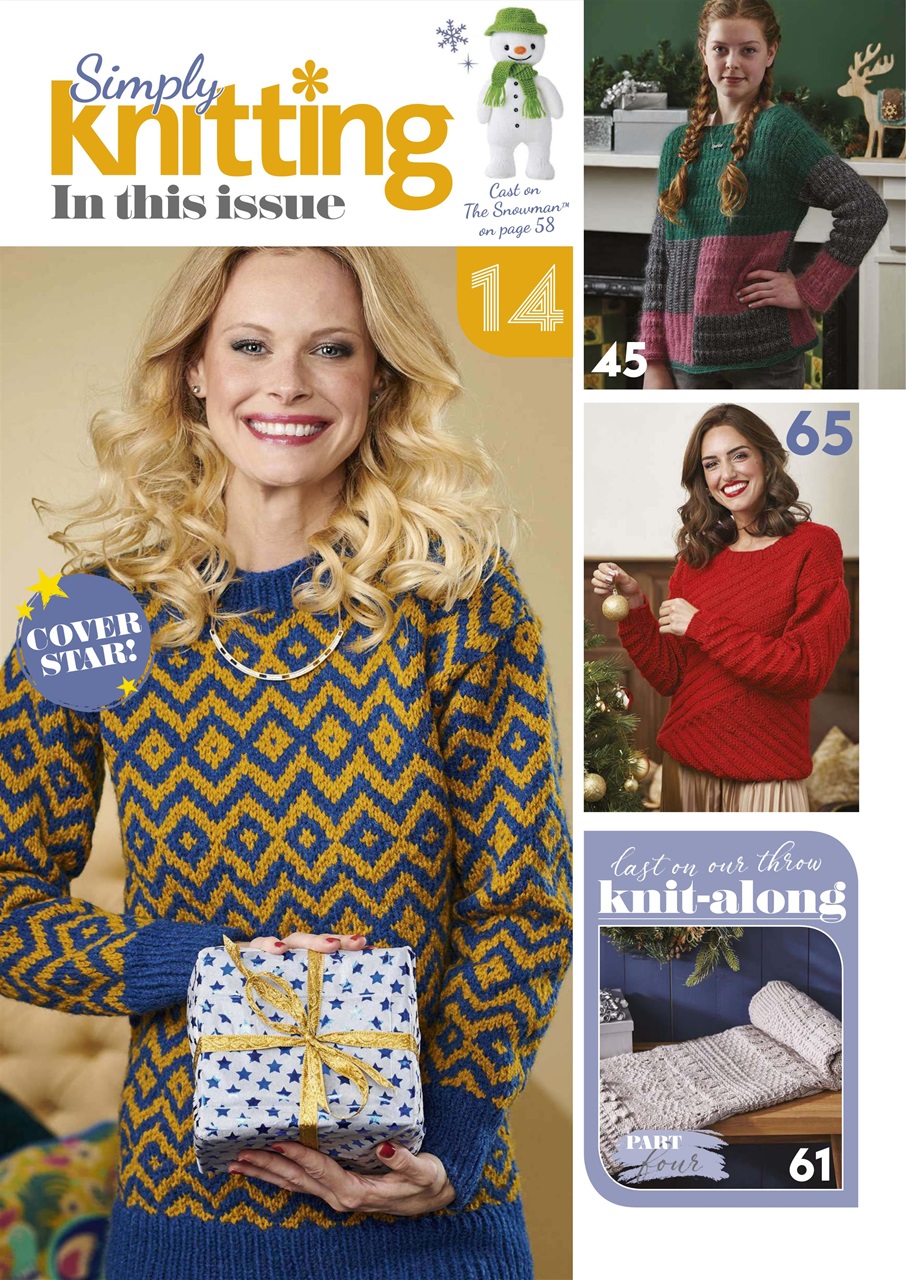 Simply Knitting Preview Pages