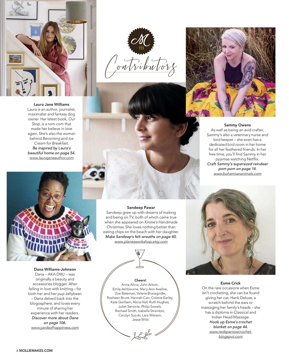 Mollie magazine Preview Pages