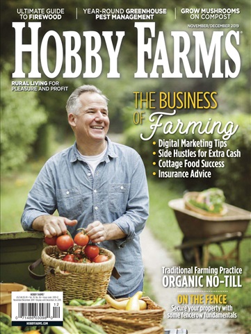 Hobby Farms Magazine issue Nov/Dec 2019