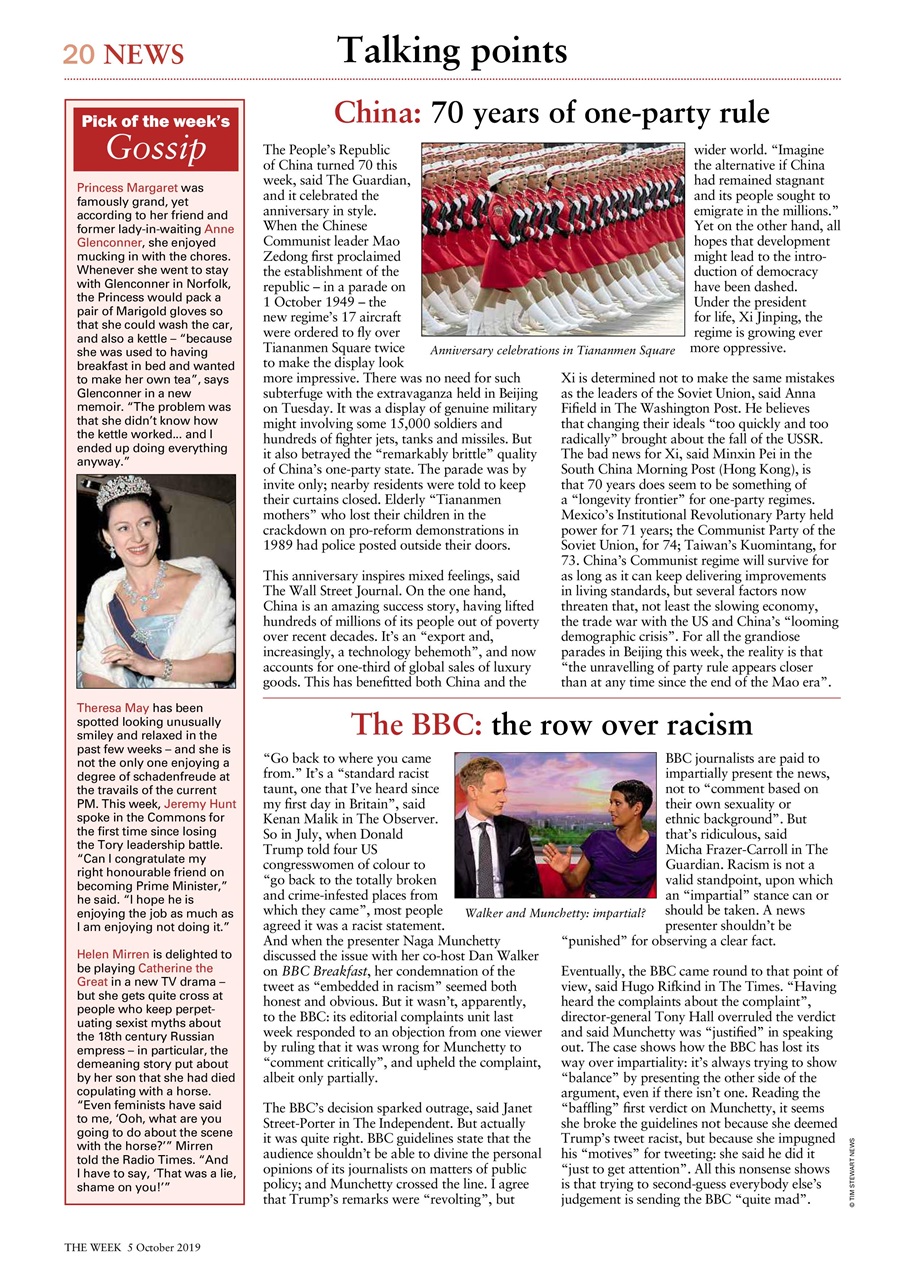 The Week Preview Pages