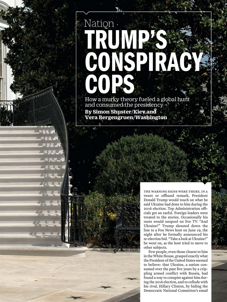 TIME Magazine Europe Preview Pages