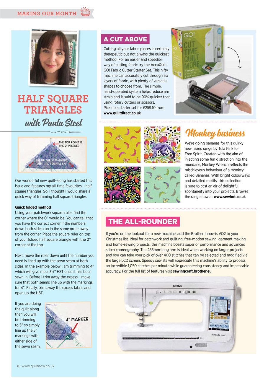 Quilt Now Preview Pages