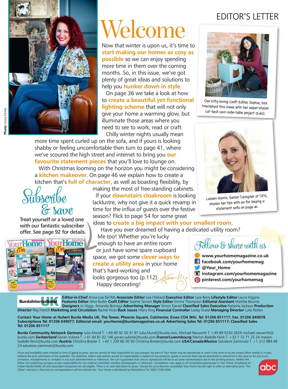 Your Home Magazine Preview Pages