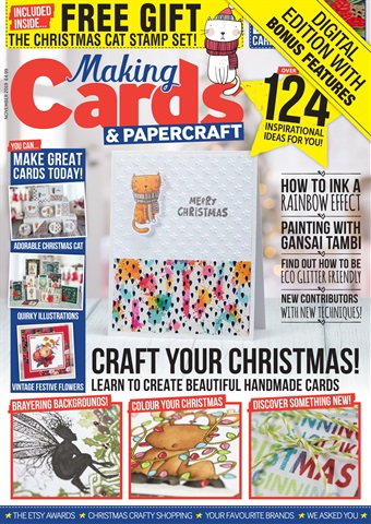 Making Cards & Papercraft issue November 2019