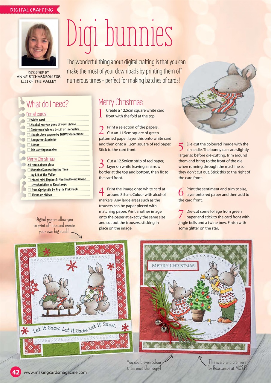 Making Cards & Papercraft Preview Pages