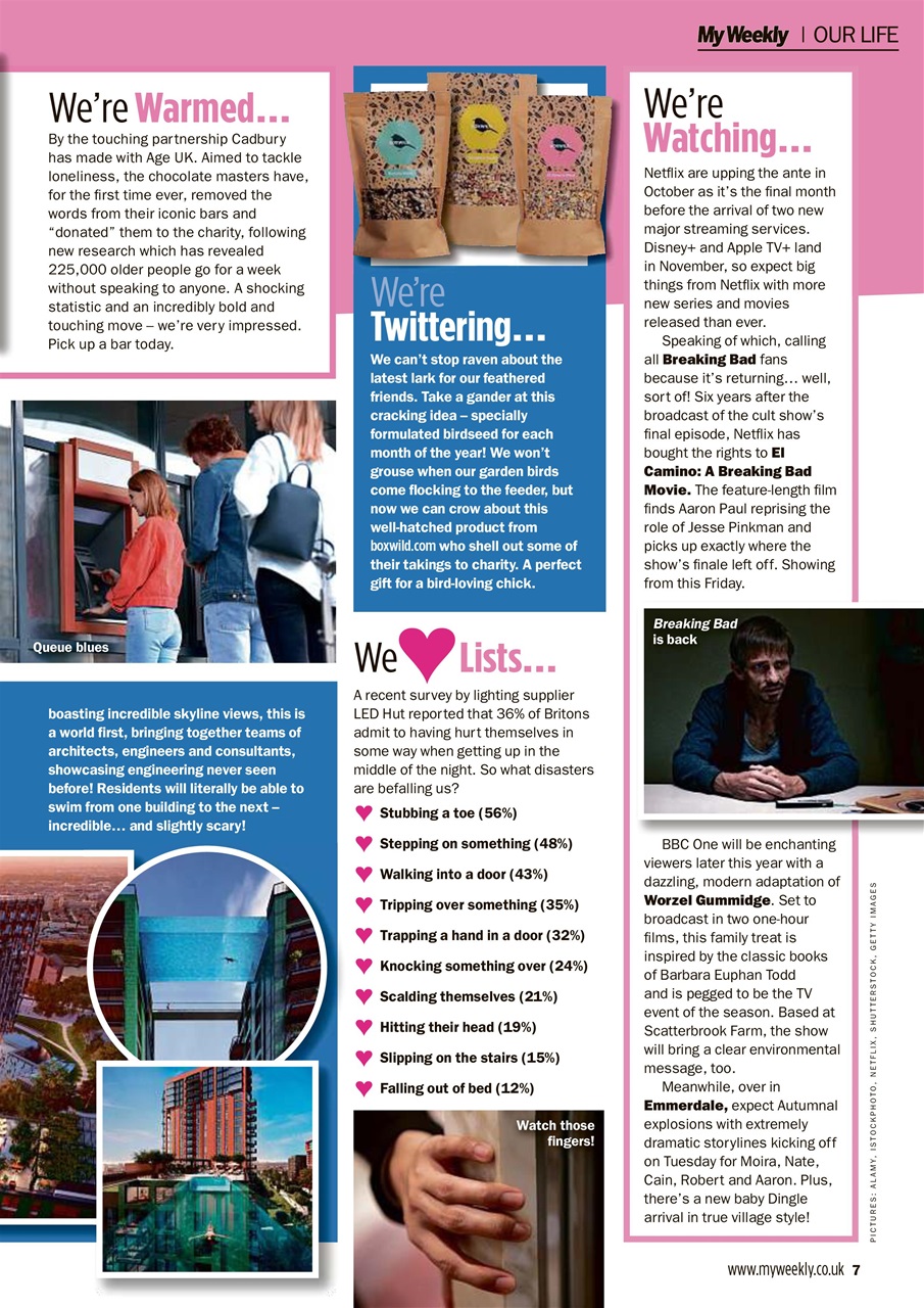 My Weekly Preview Pages