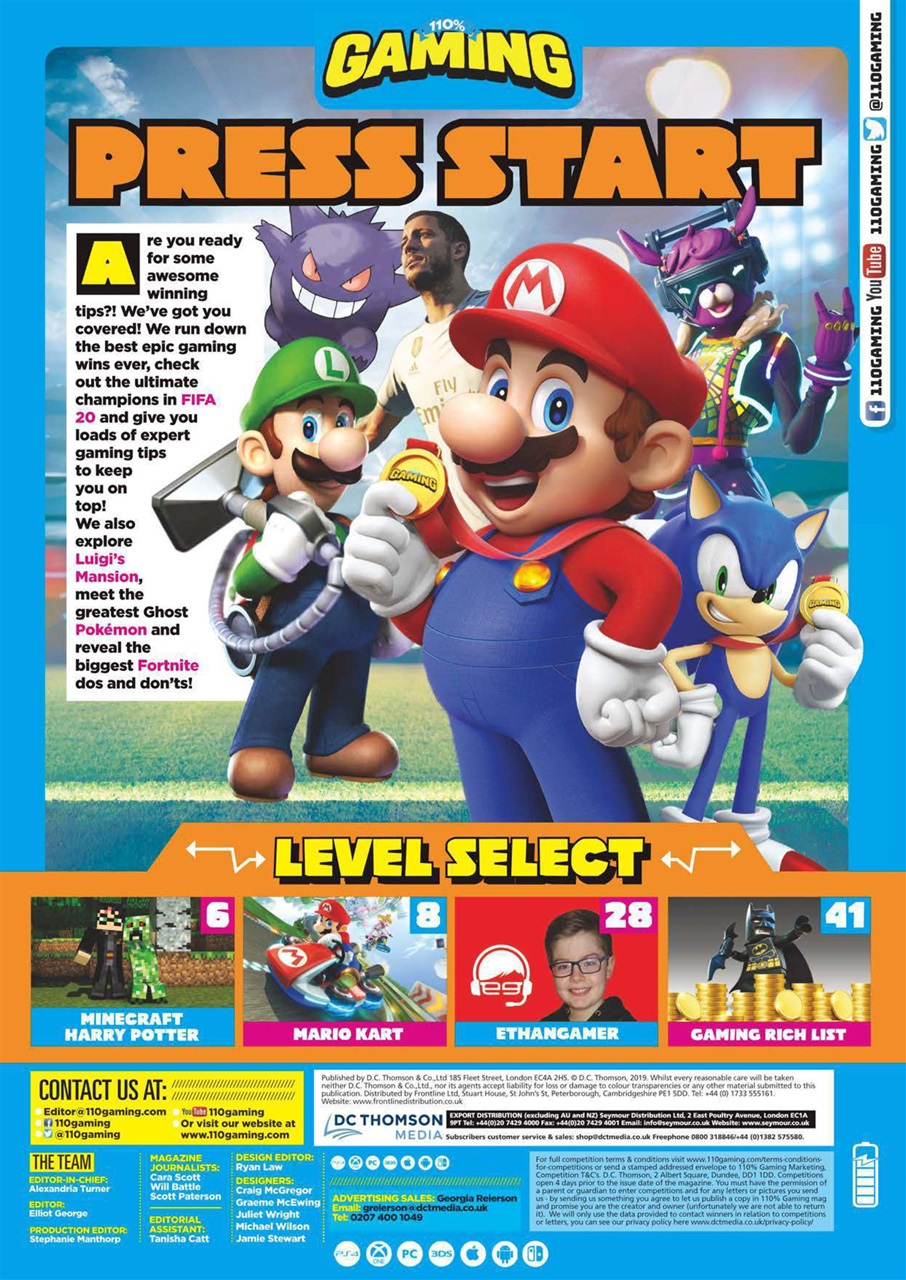 110% Gaming Preview Pages