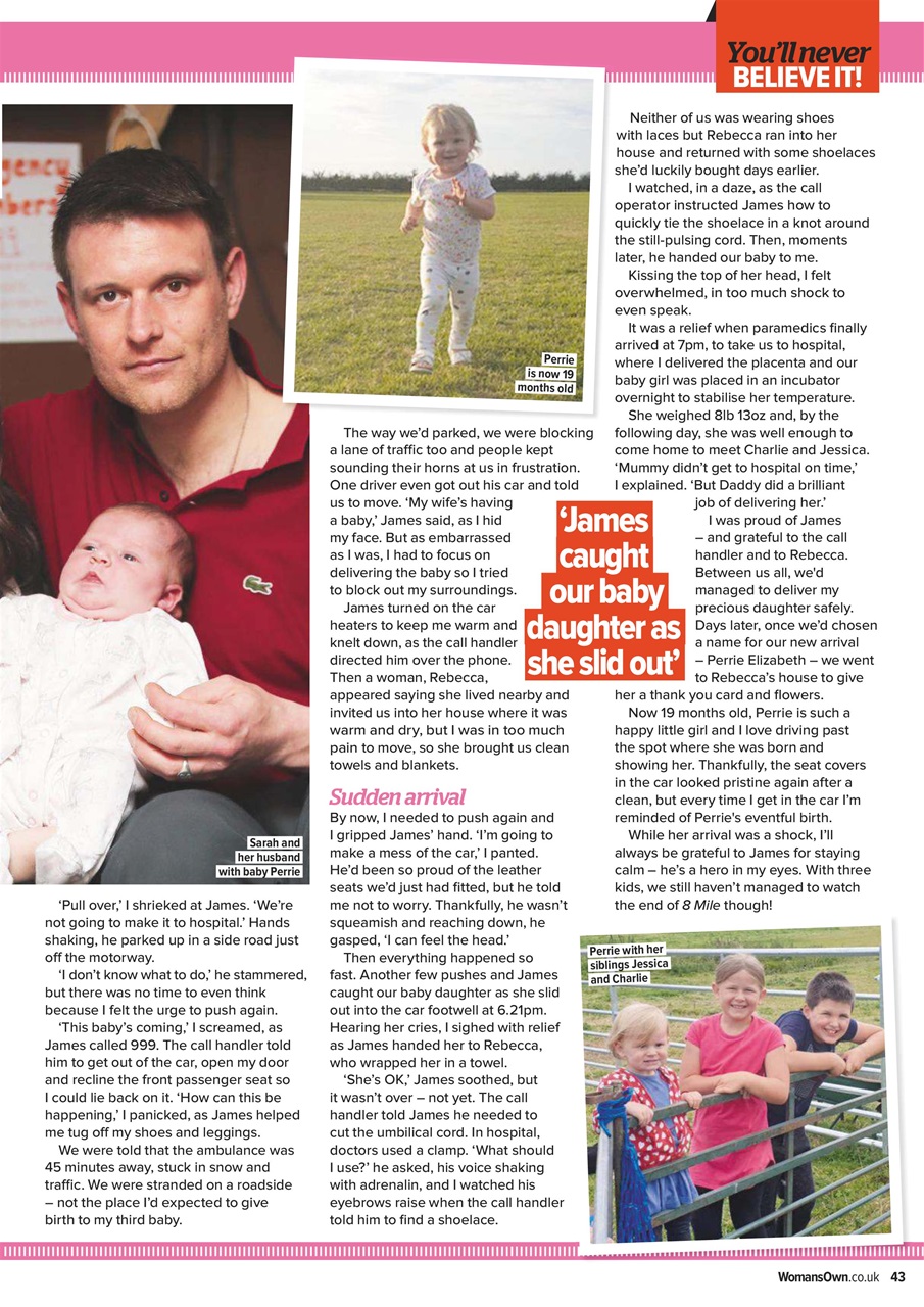 Woman's Own Preview Pages