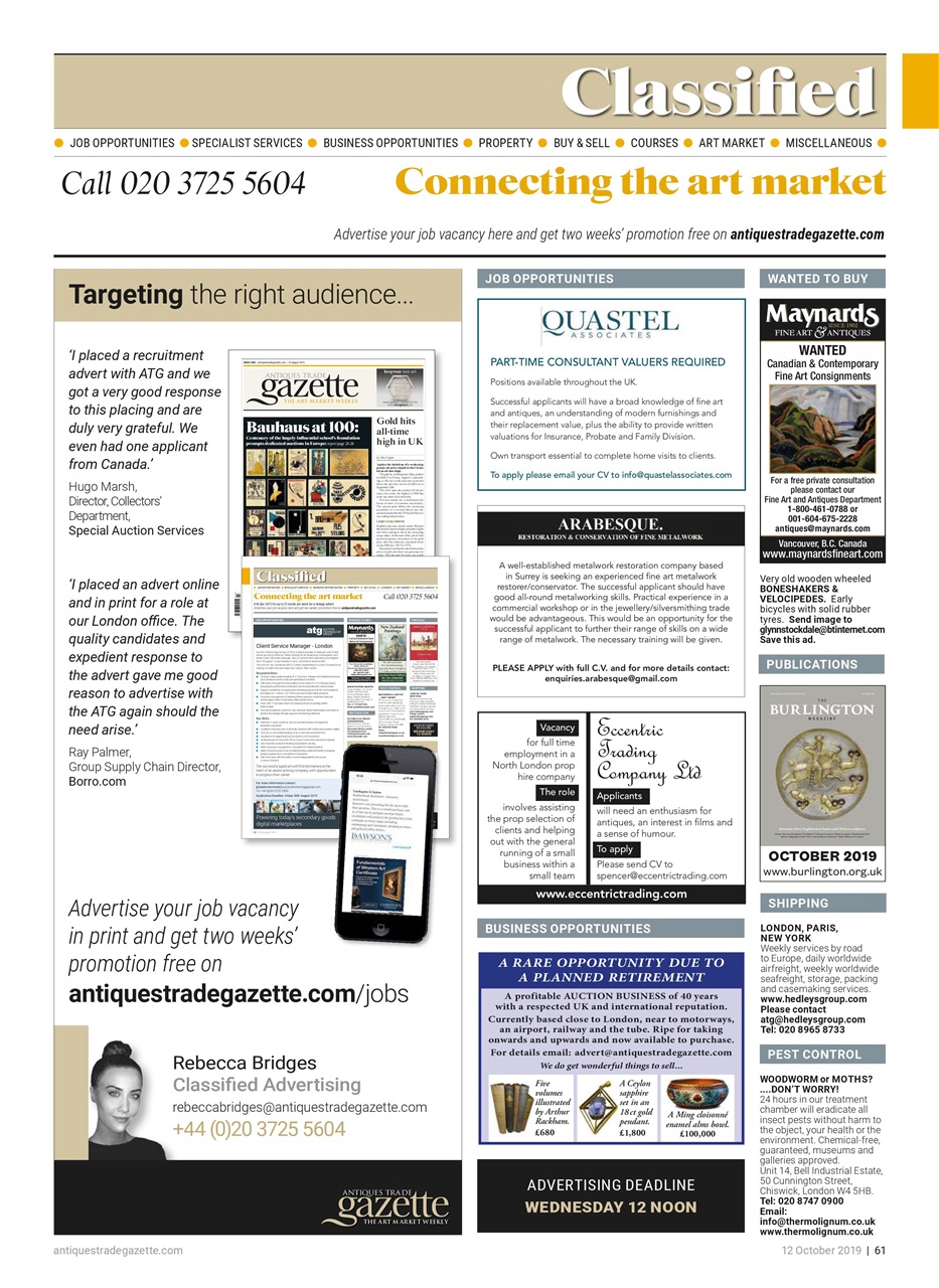 Antiques Trade Gazette Preview Pages