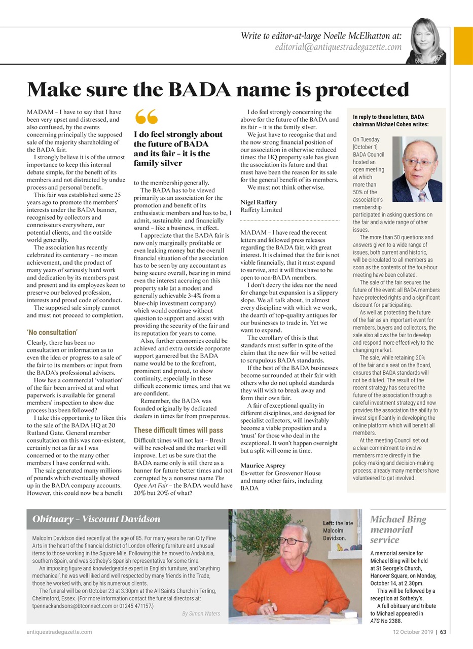 Antiques Trade Gazette Preview Pages