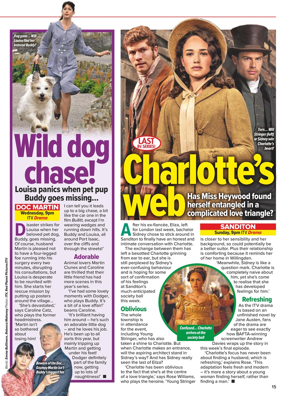 What's on TV Preview Pages