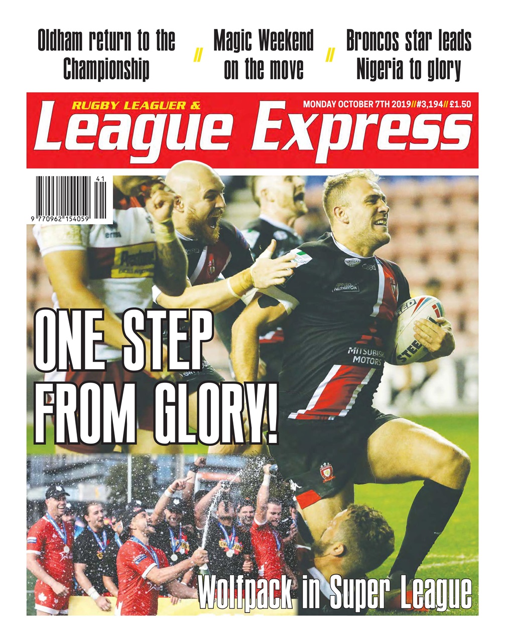 League Express Preview Pages