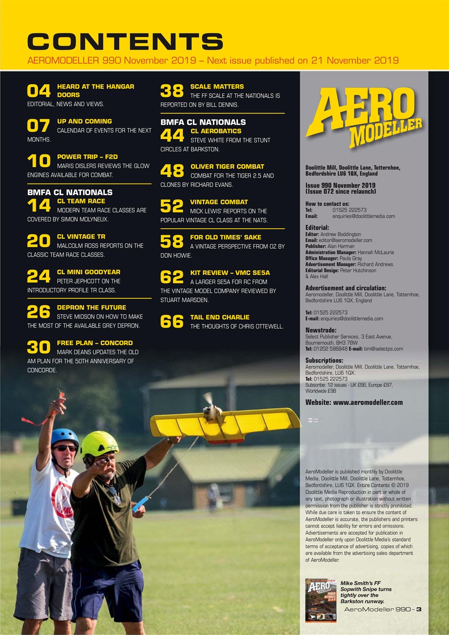 AeroModeller Preview Pages
