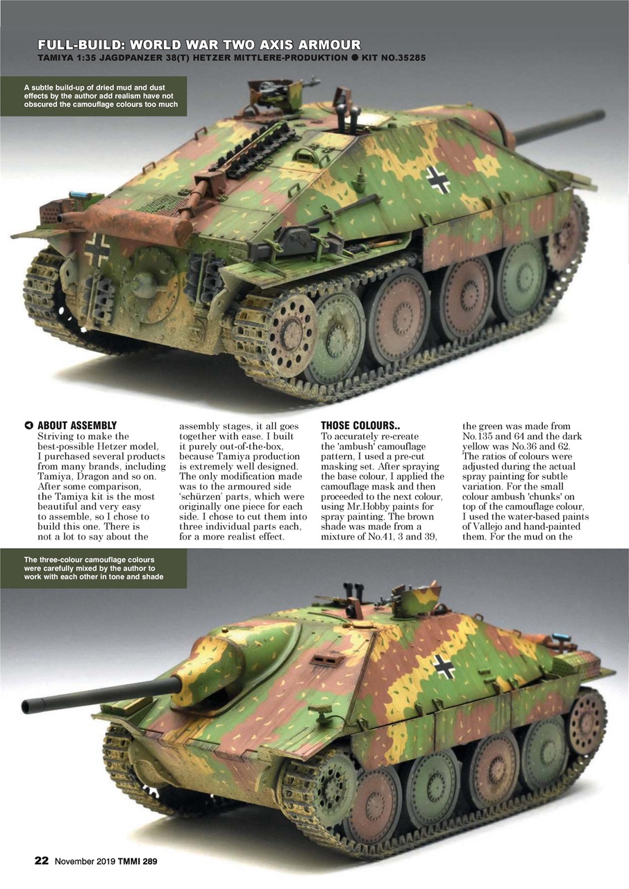 Tamiya Model Magazine Preview Pages