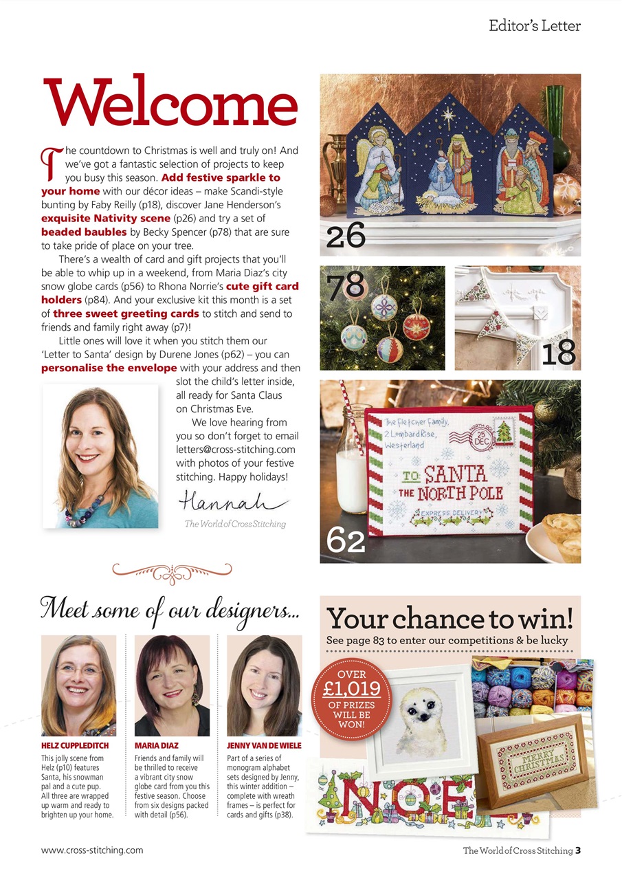 The World of Cross Stitching Preview Pages