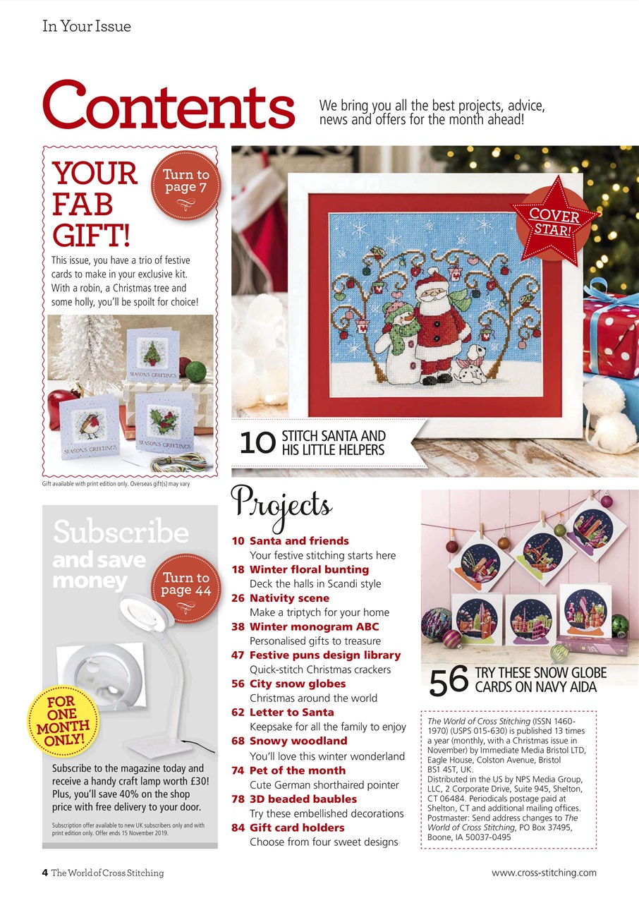 The World of Cross Stitching Preview Pages