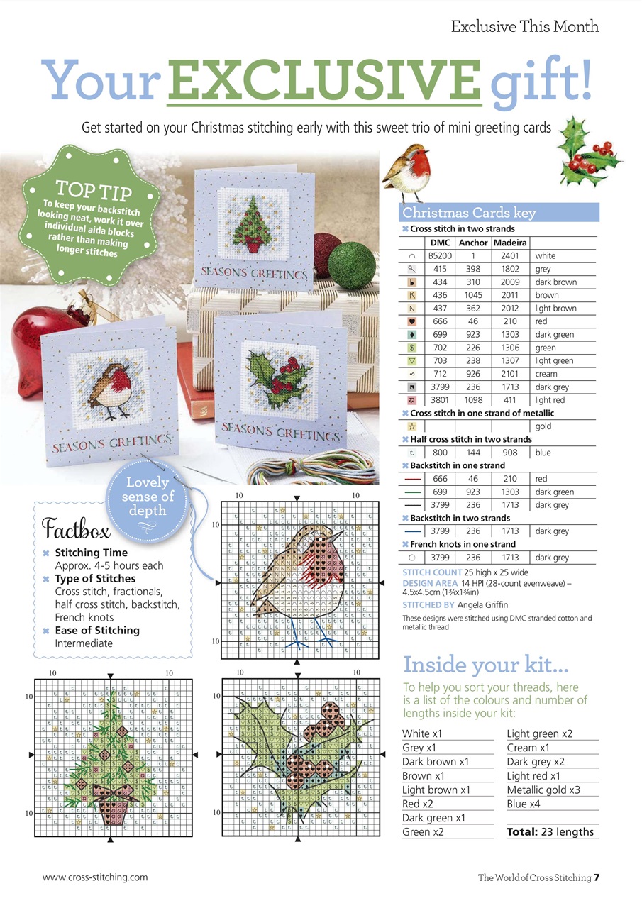 The World of Cross Stitching Preview Pages