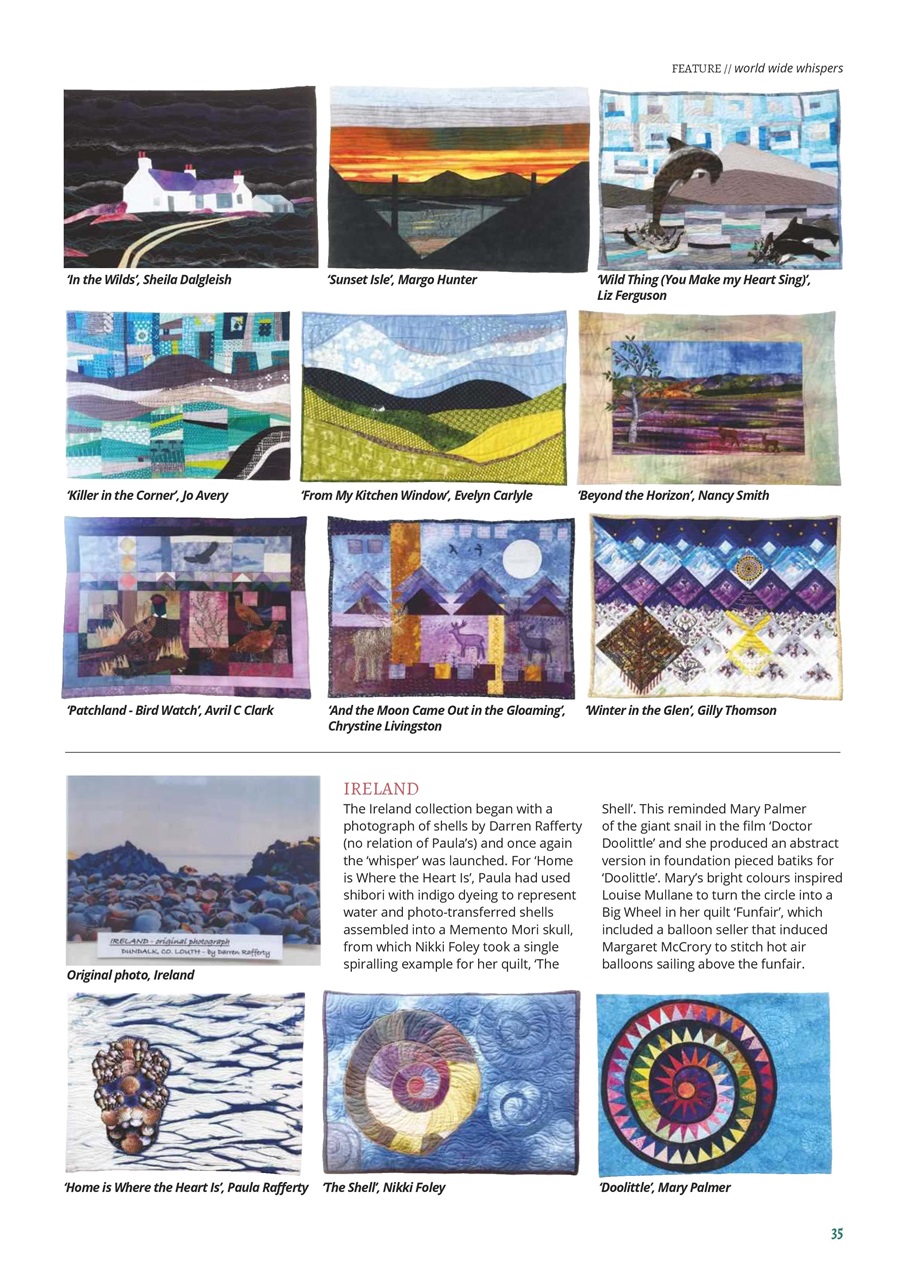 Patchwork and Quilting Preview Pages