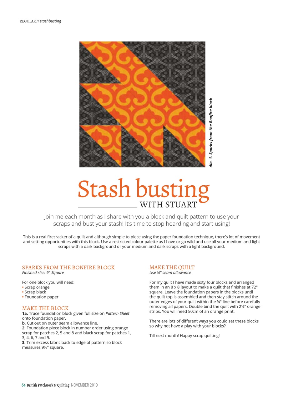 Patchwork and Quilting Preview Pages