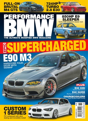 Performance BMW issue November 2019