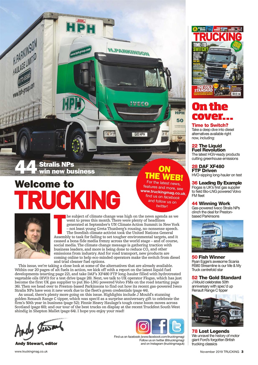 Trucking Magazine Preview Pages