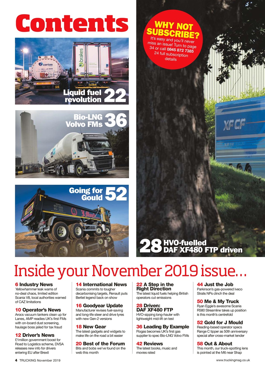 Trucking Magazine Preview Pages