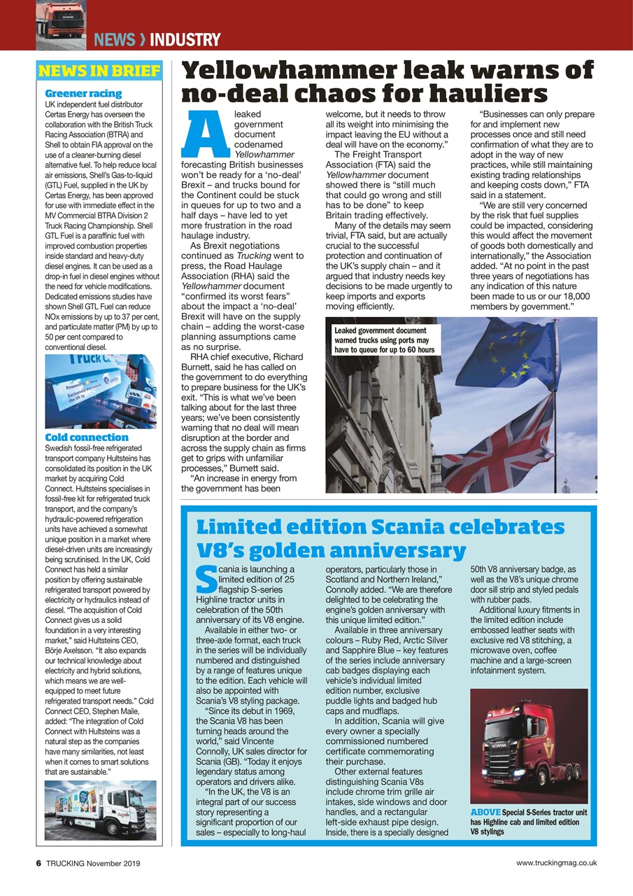 Trucking Magazine Preview Pages