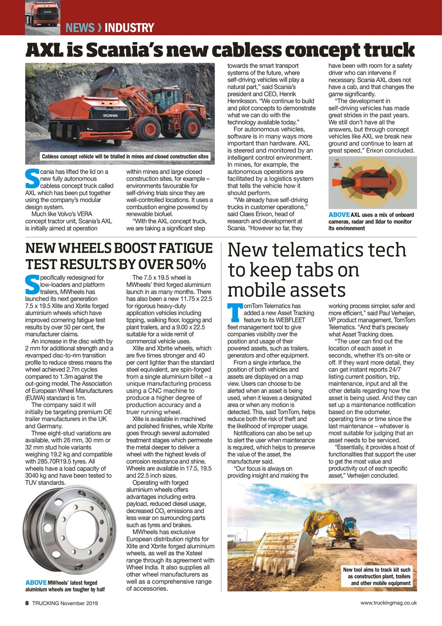 Trucking Magazine Preview Pages