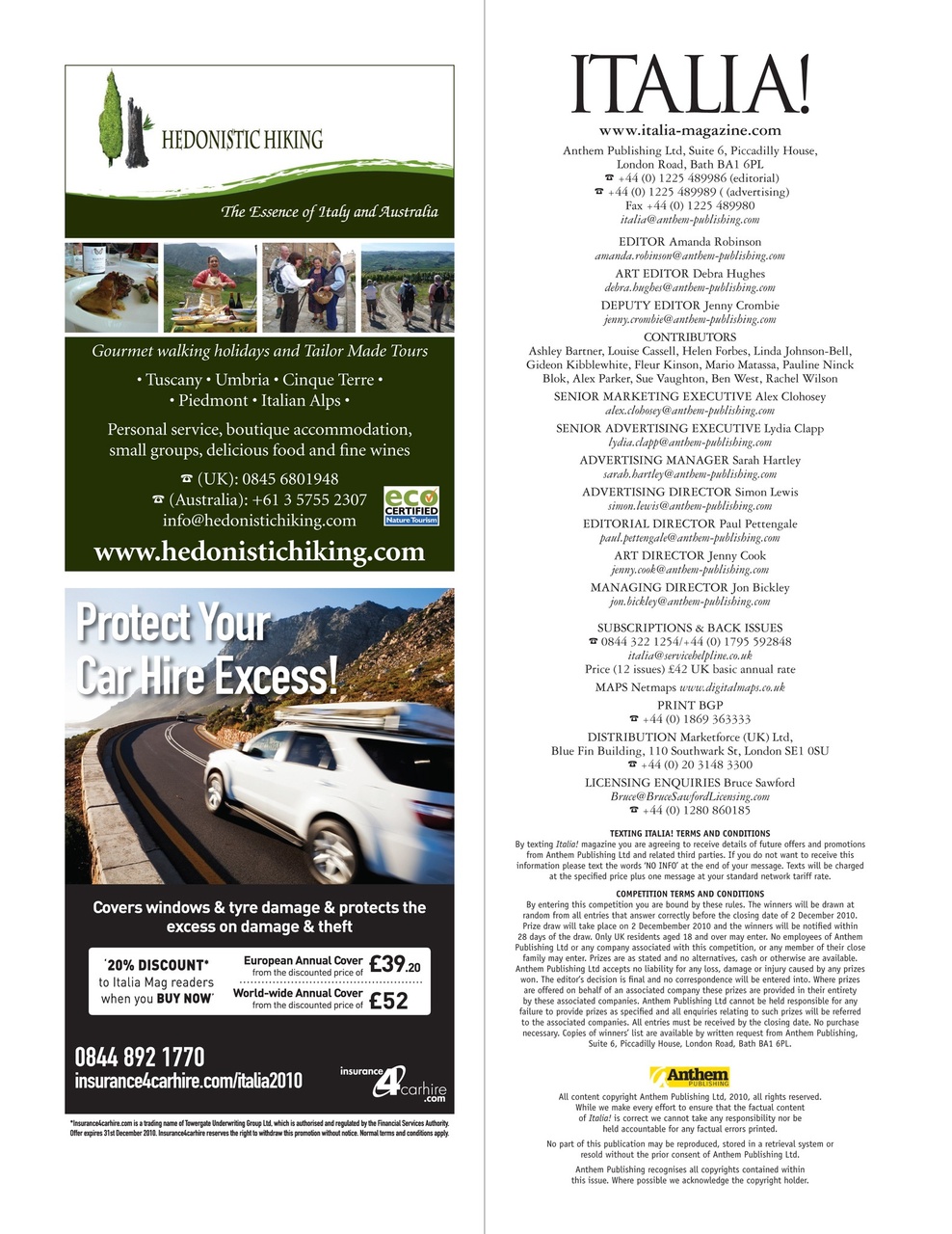 Italia! Preview Pages