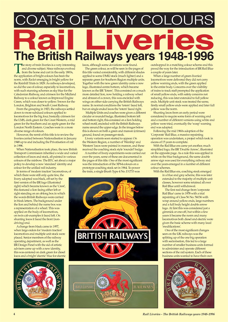 Railways Illustrated Preview Pages