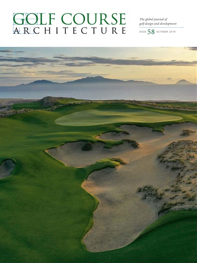 Golf Course Architecture issue 