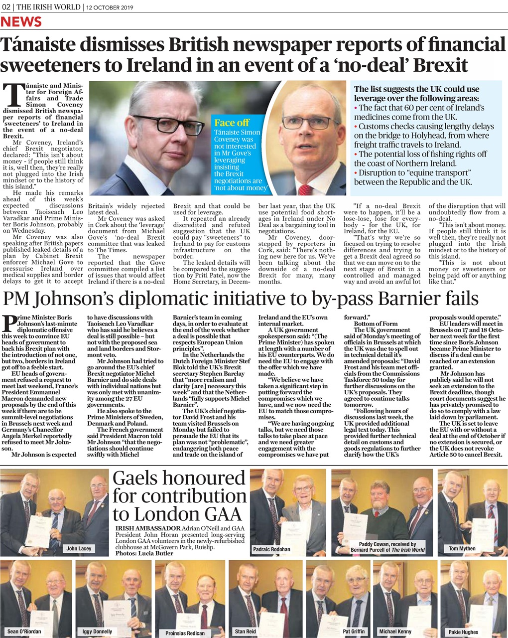 Irish World Preview Pages