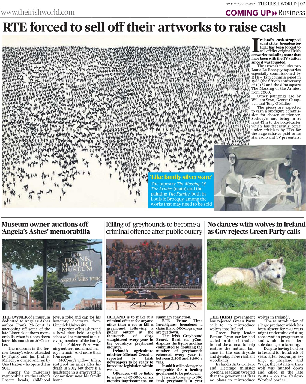 Irish World Preview Pages