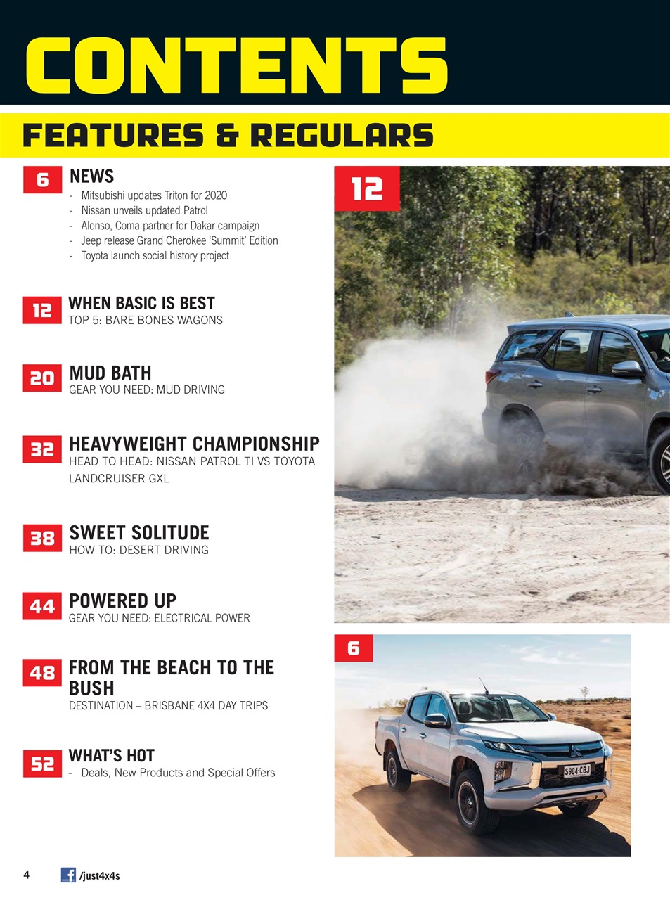 JUST 4X4S Preview Pages