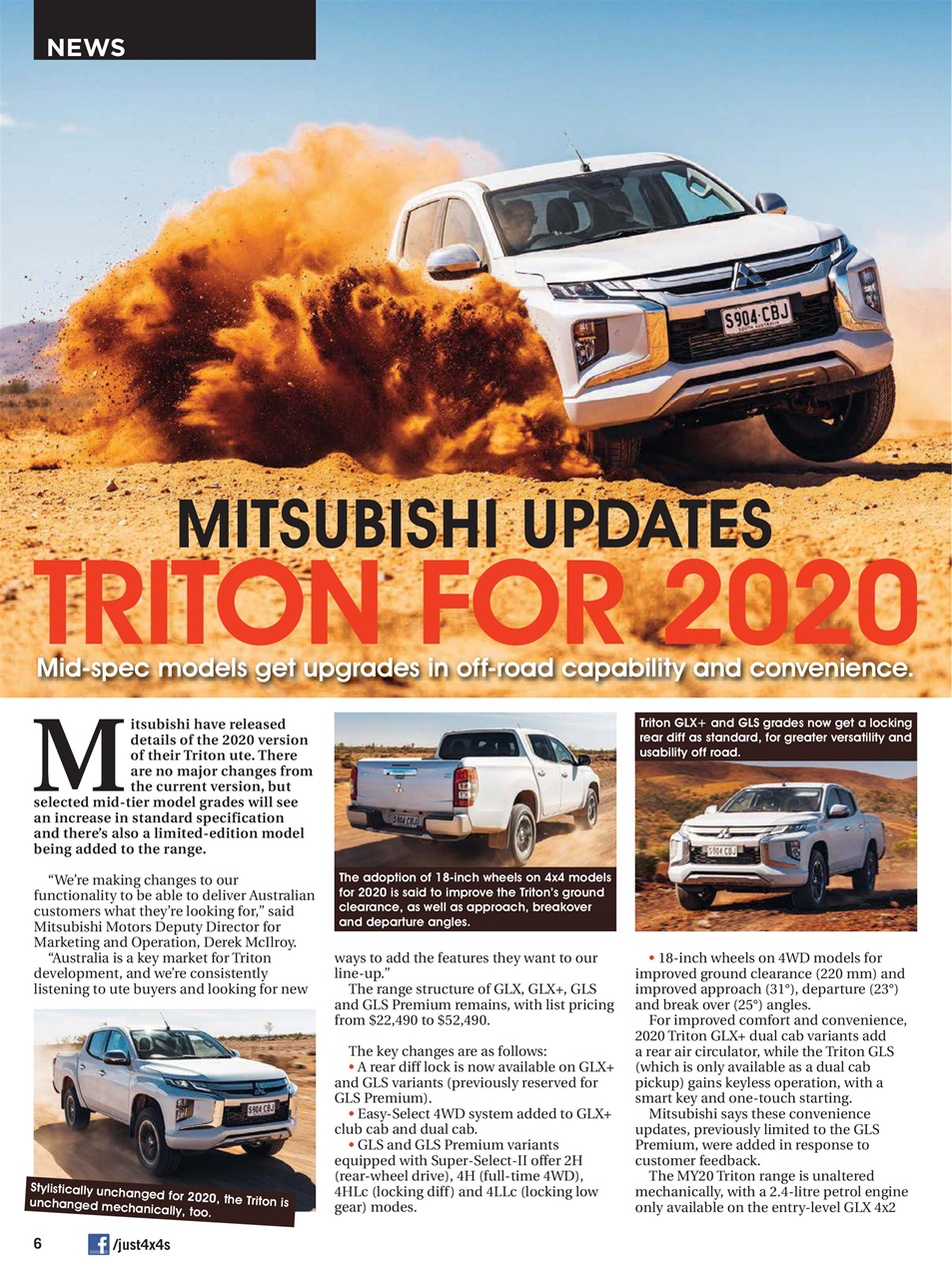 JUST 4X4S Preview Pages