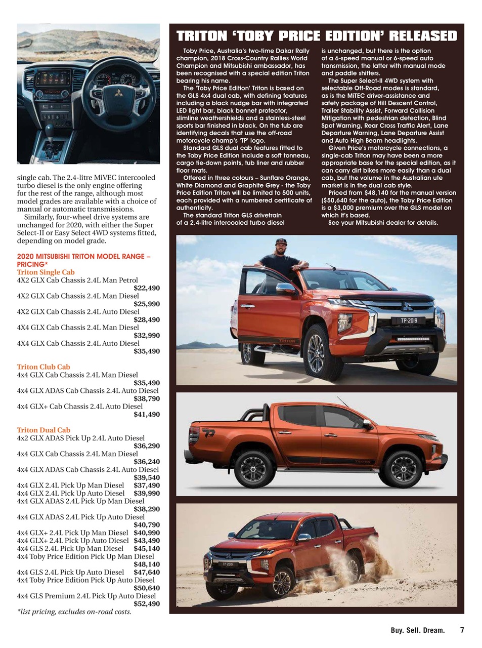 JUST 4X4S Preview Pages