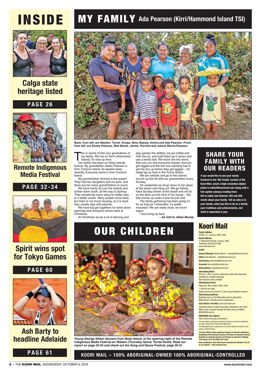 Koori Mail Preview Pages