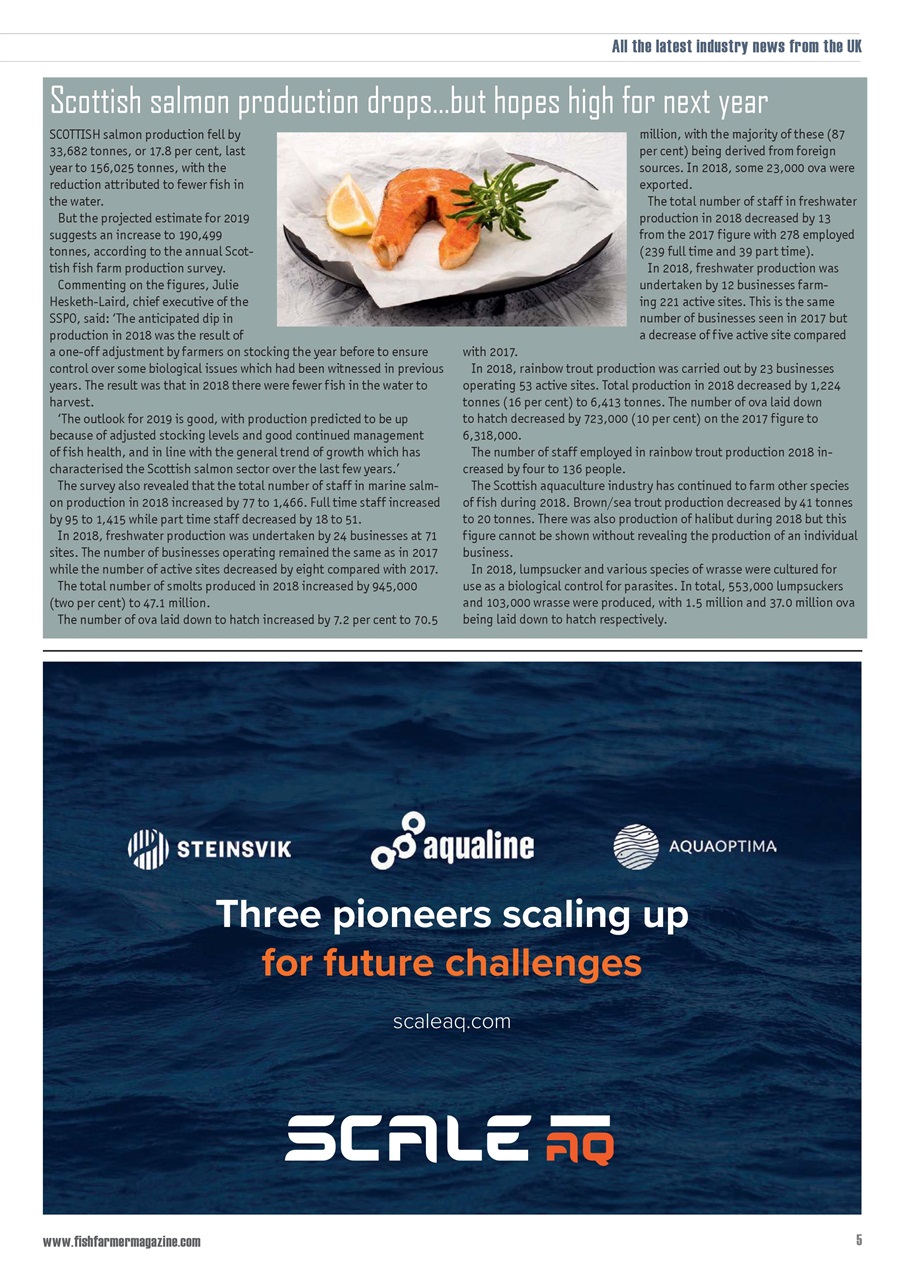 Fish Farmer Magazine Preview Pages