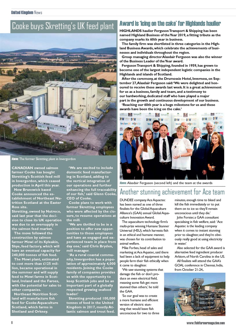 Fish Farmer Magazine Preview Pages