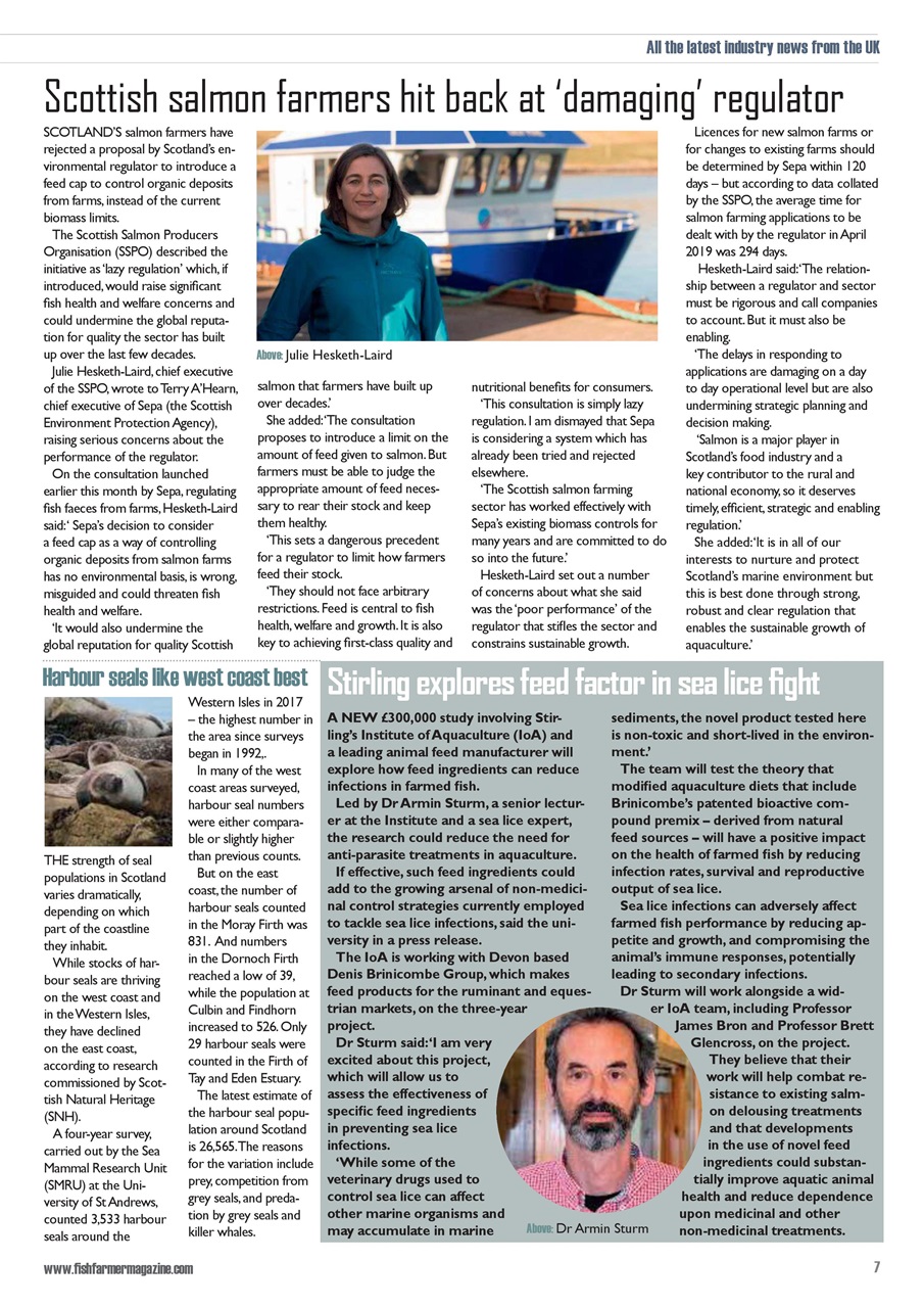 Fish Farmer Magazine Preview Pages