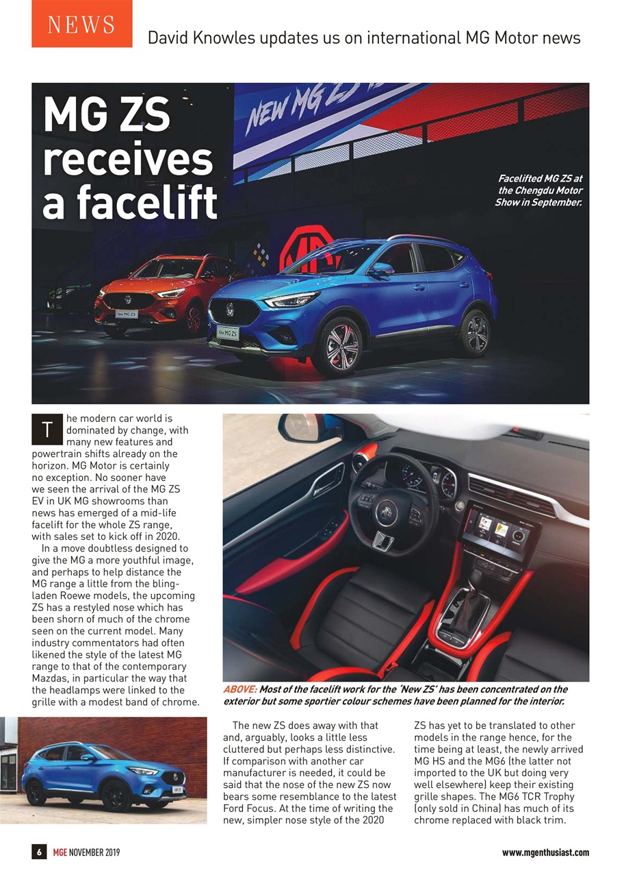 MG Enthusiast Preview Pages
